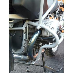 Motor Schutzrahmen RDMOTO CF40S silber upper + lower