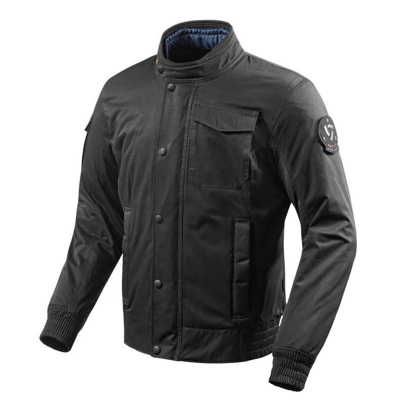 Revit Millburn Motorradjacke - schwarz Ausverkauf