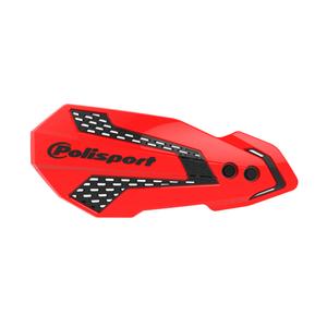 Spare plastic guard POLISPORT MX FLOW 8308200034 Red CR04/black
