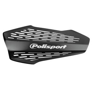 Spare plastic guard POLISPORT MX FORCE 8308700009 Black
