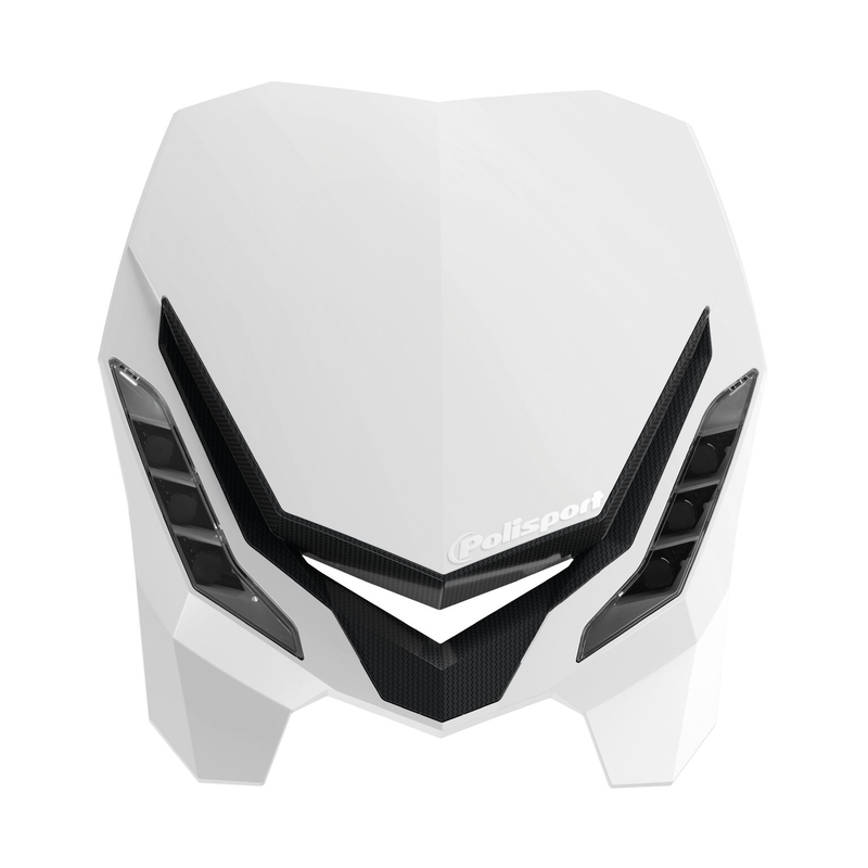Headlights POLISPORT E-BLAZE white/black