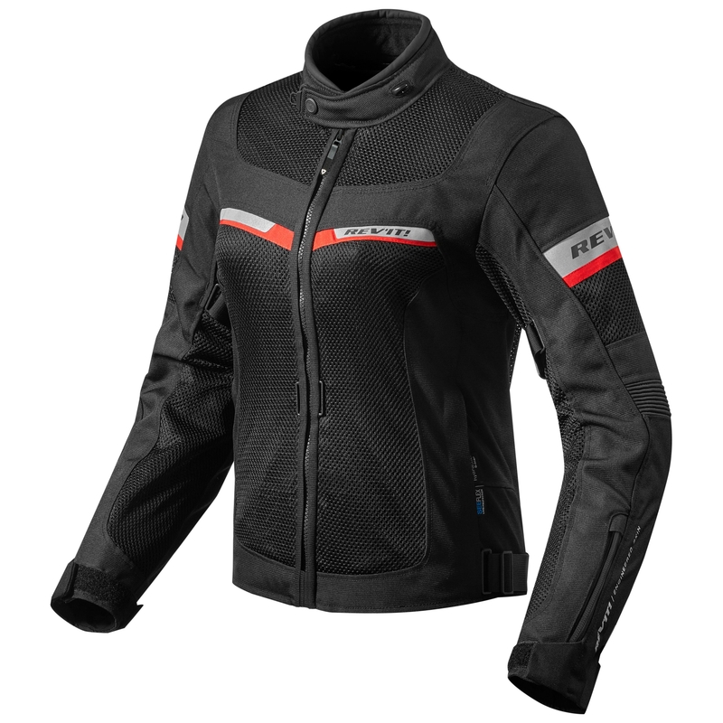 Frauen Revit Tornado 2 Schwarz Motorrad Jacke Ausverkauf