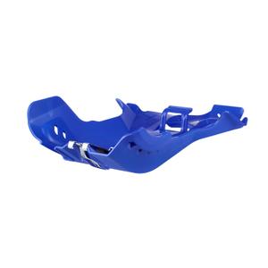 Skid Plate POLISPORT 8475200002 with link protector blau