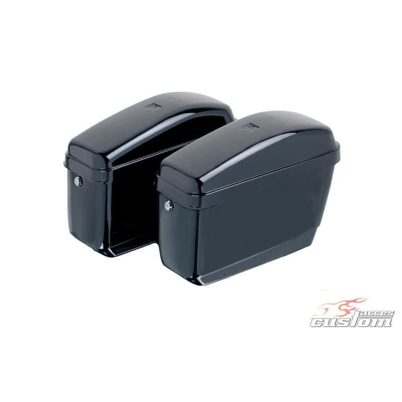 Seitenkoffer CUSTOMACCES EASY schwarz Paar