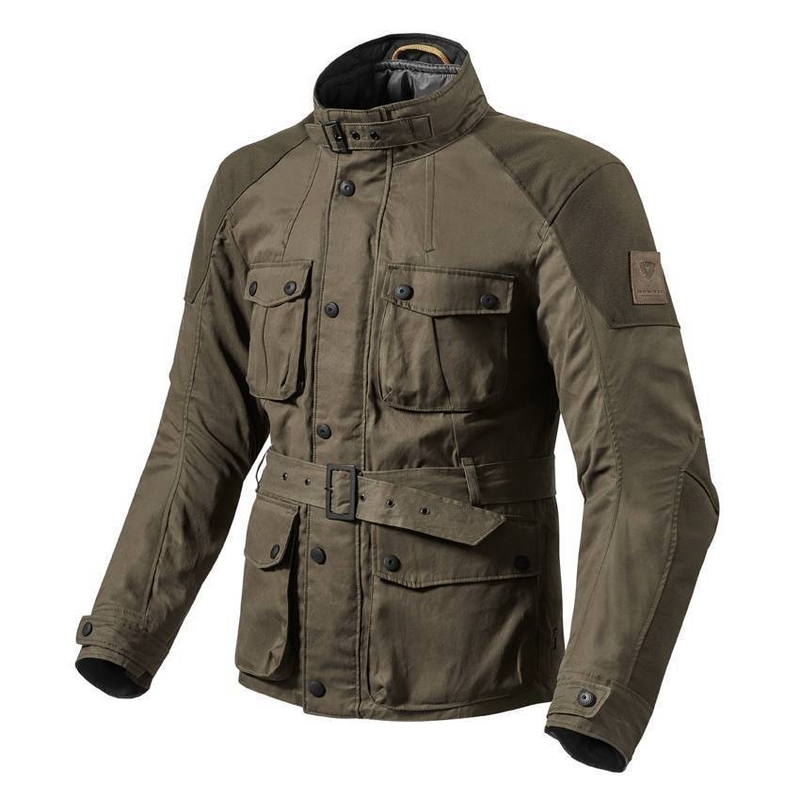 Revit Zirkon Dunkelgrün Motorradjacke Ausverkauf