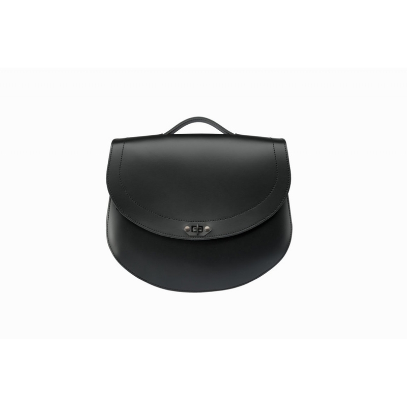 Leder-Satteltasche CUSTOMACCES HD schwarz rechts