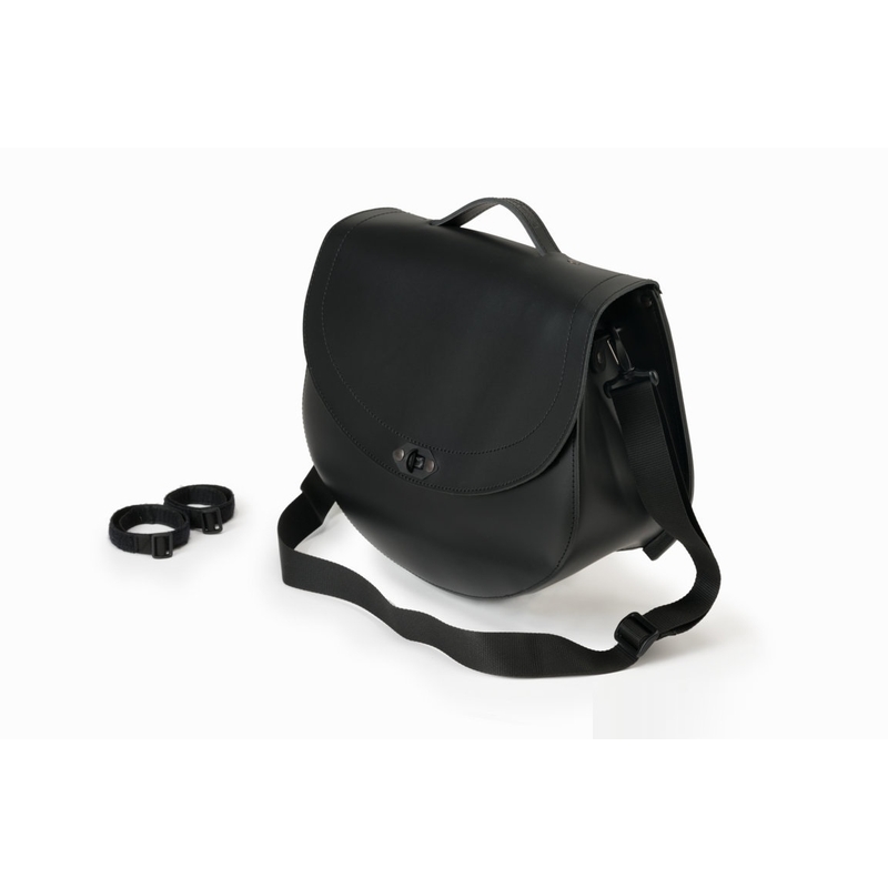 Leder-Satteltasche CUSTOMACCES HD schwarz rechts
