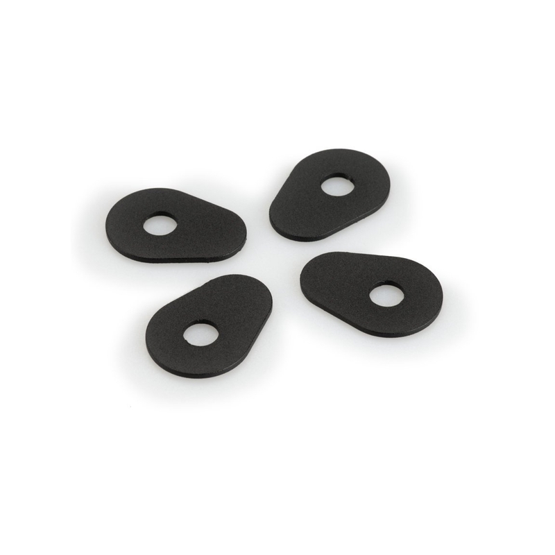 Turn lights plate supports kit PUIG schwarz