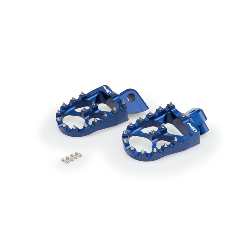 Fussrasten PUIG OFF-ROAD blau