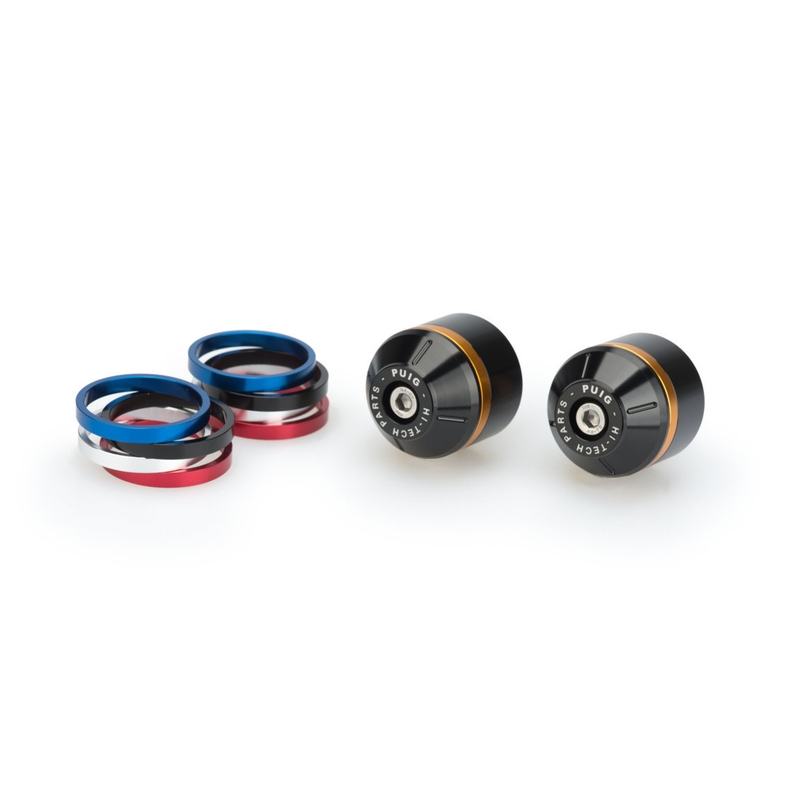 Bar ends PUIG SHORT WITH RIM colour rings included