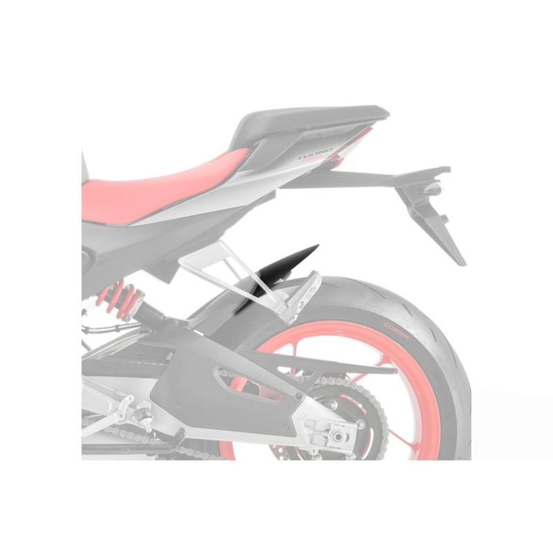 Rear fender extension PUIG schwarz matt