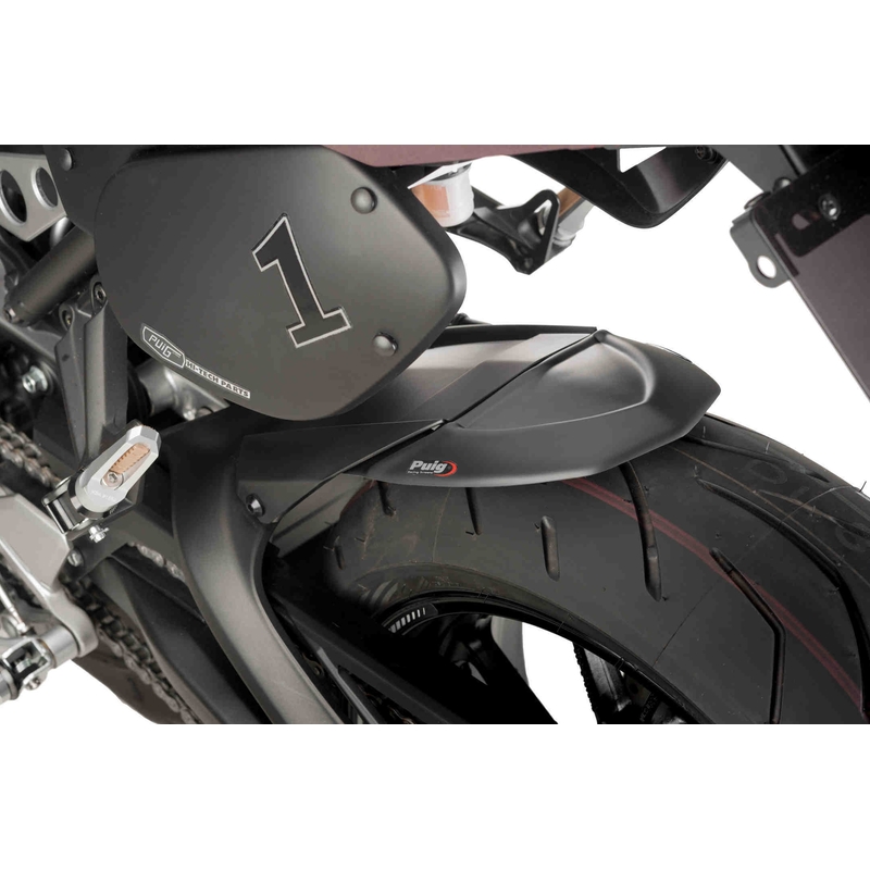 Rear fender extension PUIG schwarz matt