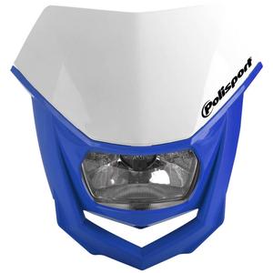 Maske mit Leuchte POLISPORT HALO White/blue