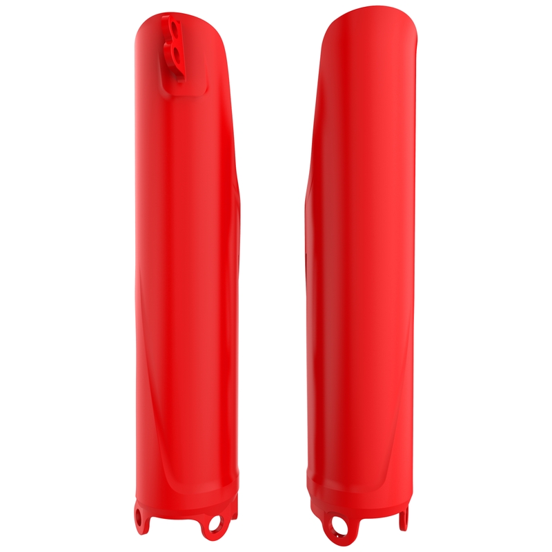 Fork guards POLISPORT (pair) red cr04
