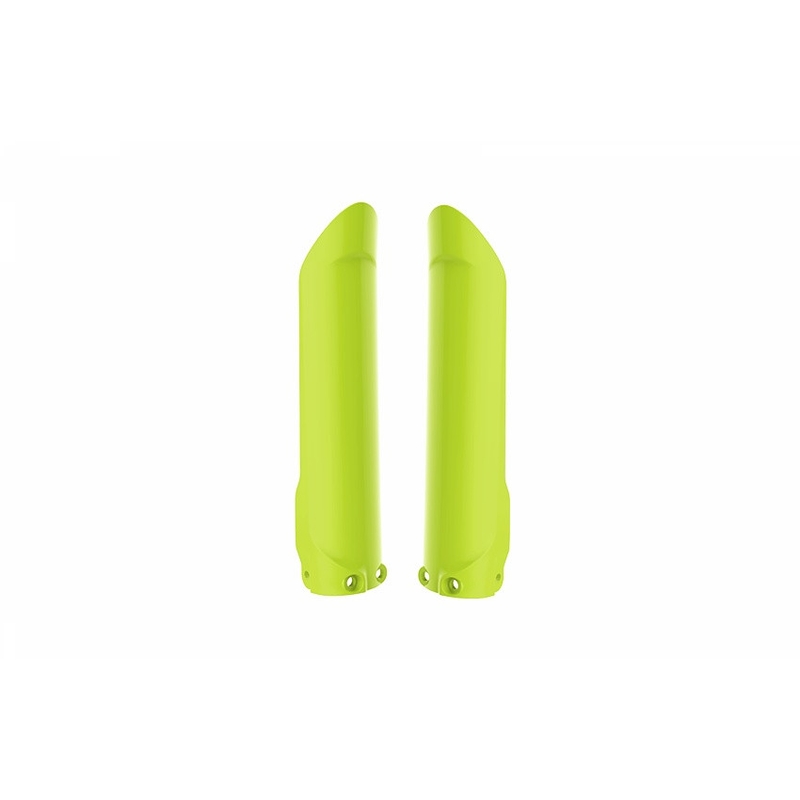 Fork guards POLISPORT (pair) yellow flo