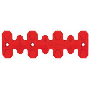 Exhaust head pipe guard POLISPORT ARMADILLO 8483700004 kurz rot