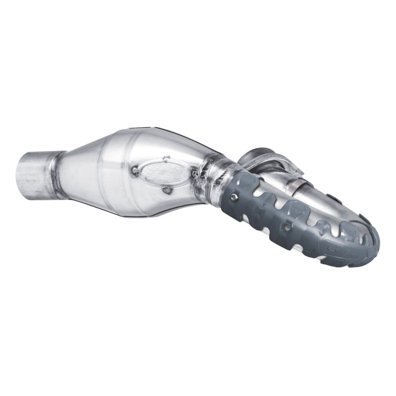 Head pipe guard POLISPORT ARMADILLO (kurze Version) nardo grey