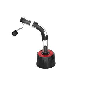 Fill hose + cap POLISPORT PROOCTANE transparent/schwarz