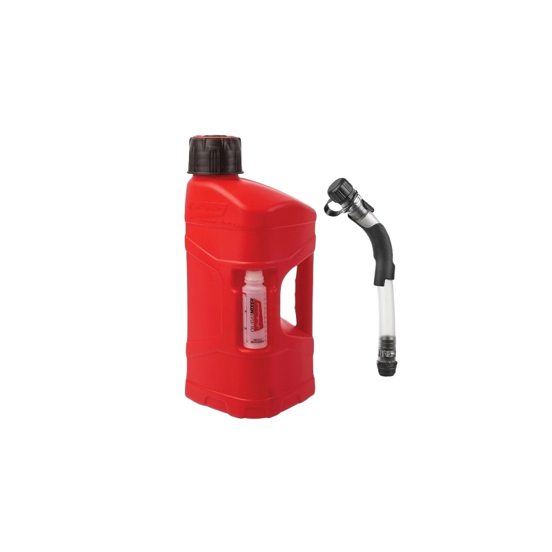Utility can POLISPORT PROOCTANE 10 l with standard cap + 100 ml mixer + hose rot transparent