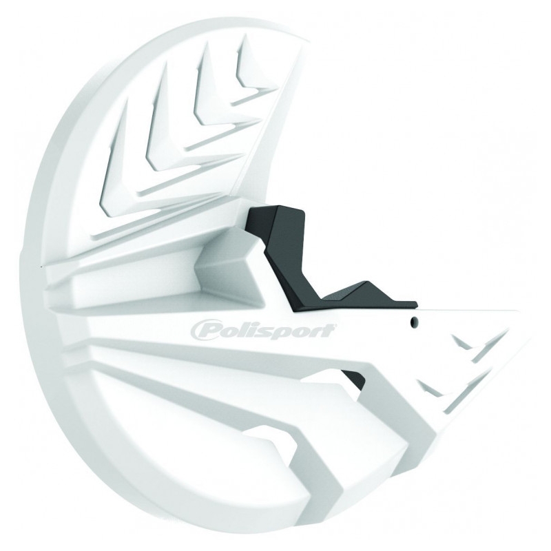 Disc & bottom fork protector POLISPORT PERFORMANCE white/black