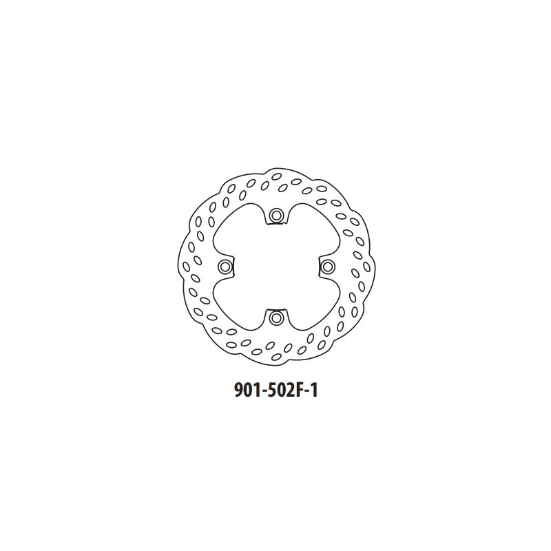 Bremsscheibe GOLDFREN vorne 240 mm