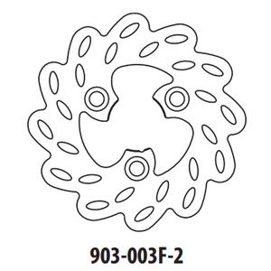 Bremsscheibe GOLDFREN 903-003F-2 vorne 155 mm