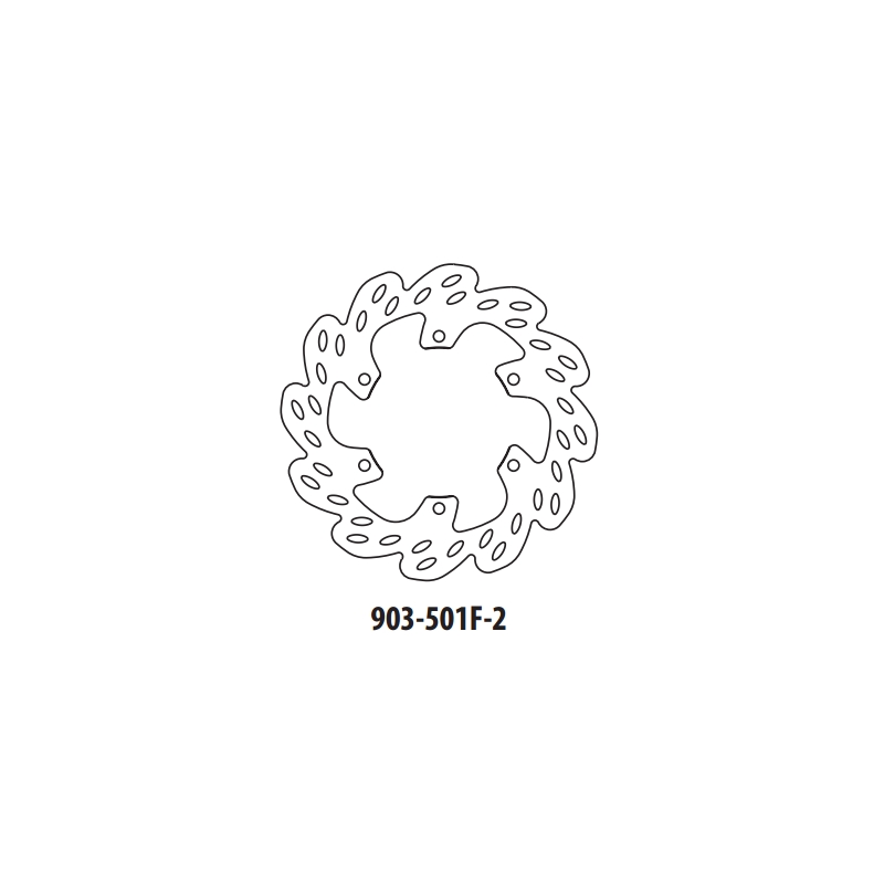 Bremsscheibe GOLDFREN vorne 245 mm