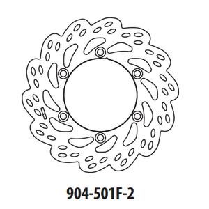 Bremsscheibe GOLDFREN 904-501F-2 vorne 260 mm