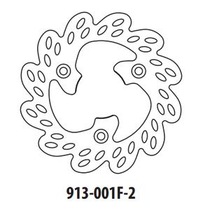 Bremsscheibe GOLDFREN 913-001F-2 vorne 190 mm