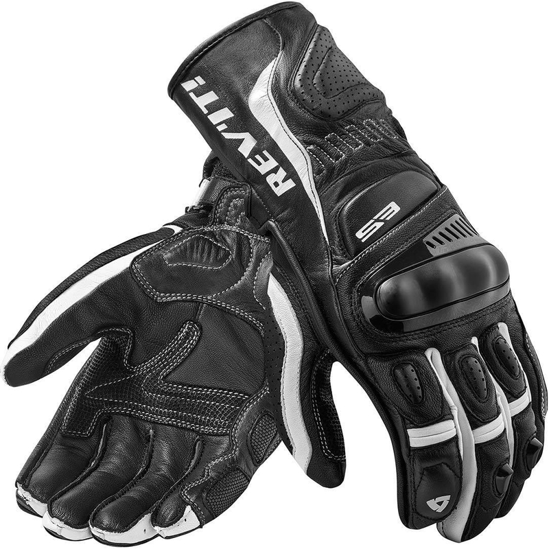 Revit Stellar 2 schwarz und weiß Motorradhandschuhe Ausverkauf