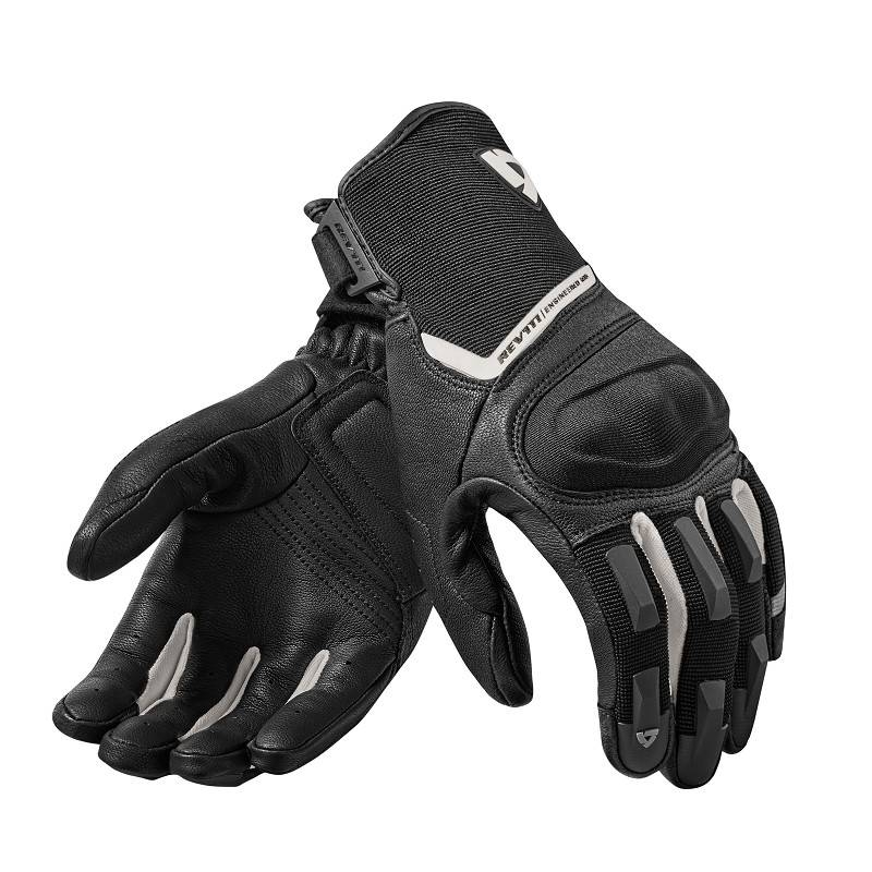 Revit Striker 2 Schwarz und Weiß Moto Handschuhe für Frauen Ausverkauf