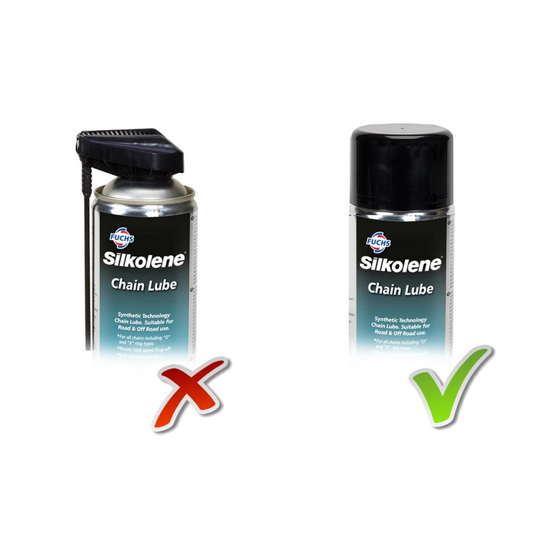 Spray für Kette SILKOLENE CHAIN LUBE SPRAY 0,5 l