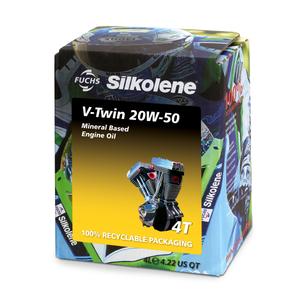 Motoröl SILKOLENE V-TWIN 20W-50 MINERAL 601452789 4 l