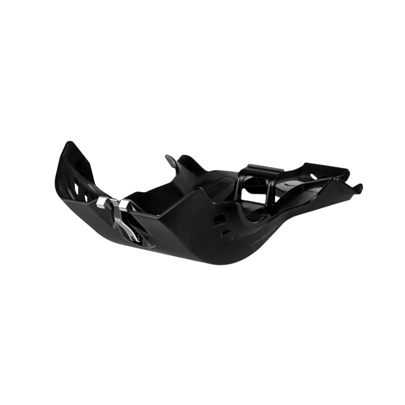 Skid Plate POLISPORT with link protector schwarz