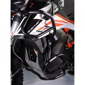 Motor Schutzrahmen RDMOTO CF130KD schwarz matt upper + lower