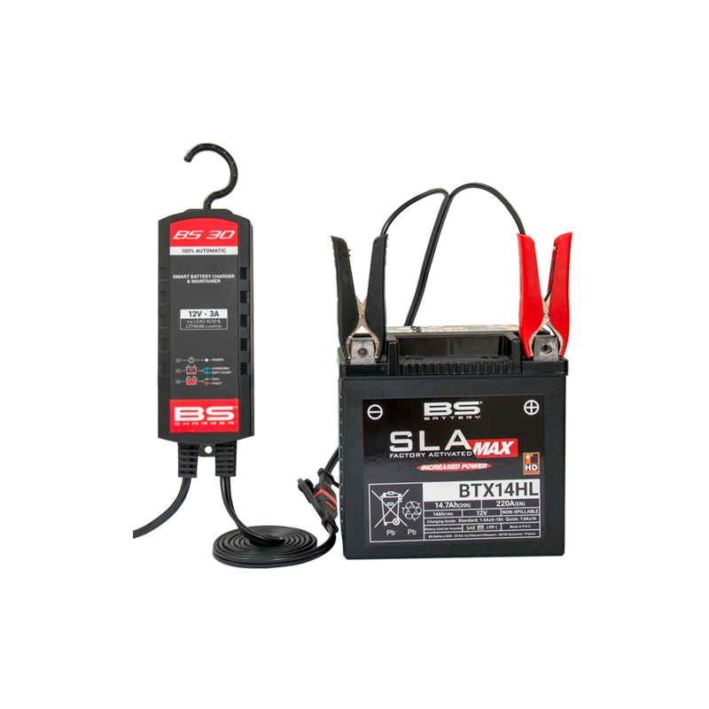 Batterieladegerät BS-BATTERY SMART (suitable also for Lithium) 12V 3A