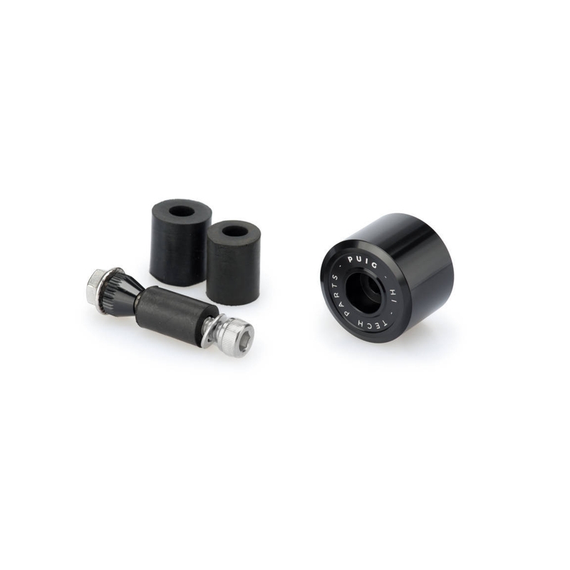 Left bar end weight PUIG schwarz