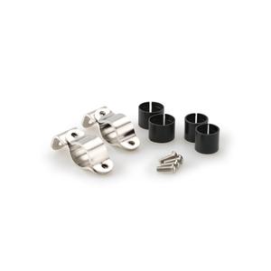 Kit clamps PUIG ROADSTER 2179I Edestahl 26mm with rubbers 22mm