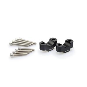 Risers PUIG 3740N schwarz height 20mm, d 29mm