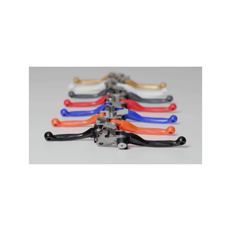 Pivot lever set POLISPORT rot