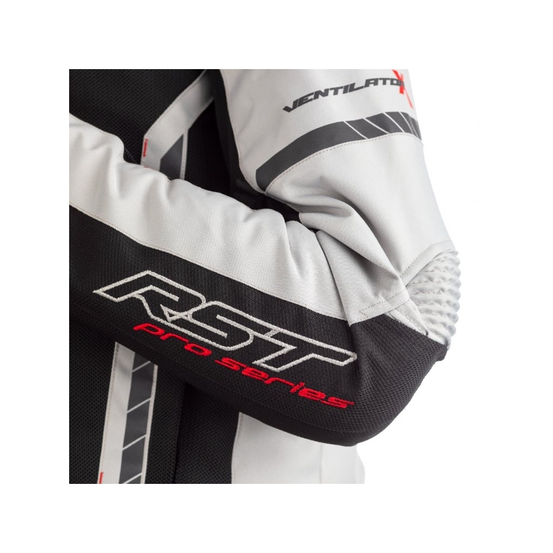 Motorradjacke RST Pro Series Ventilator-X CE silber-schwarz Ausverkauf