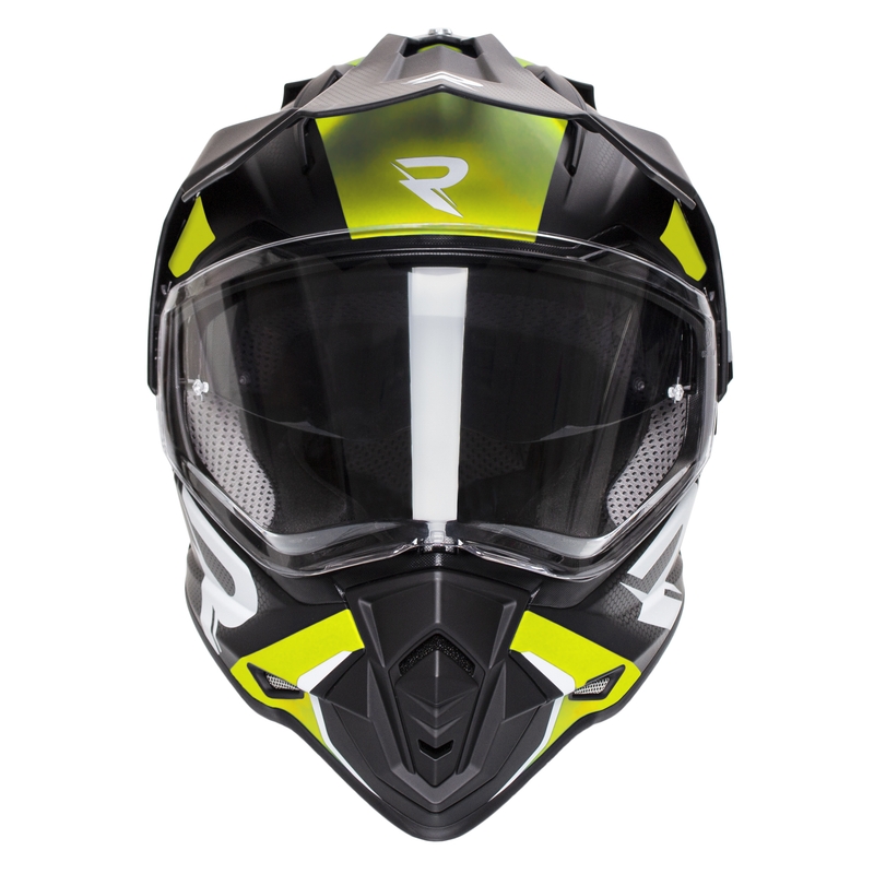 Endurohelm Street Racer Tracker schwarz-fluo gelb
