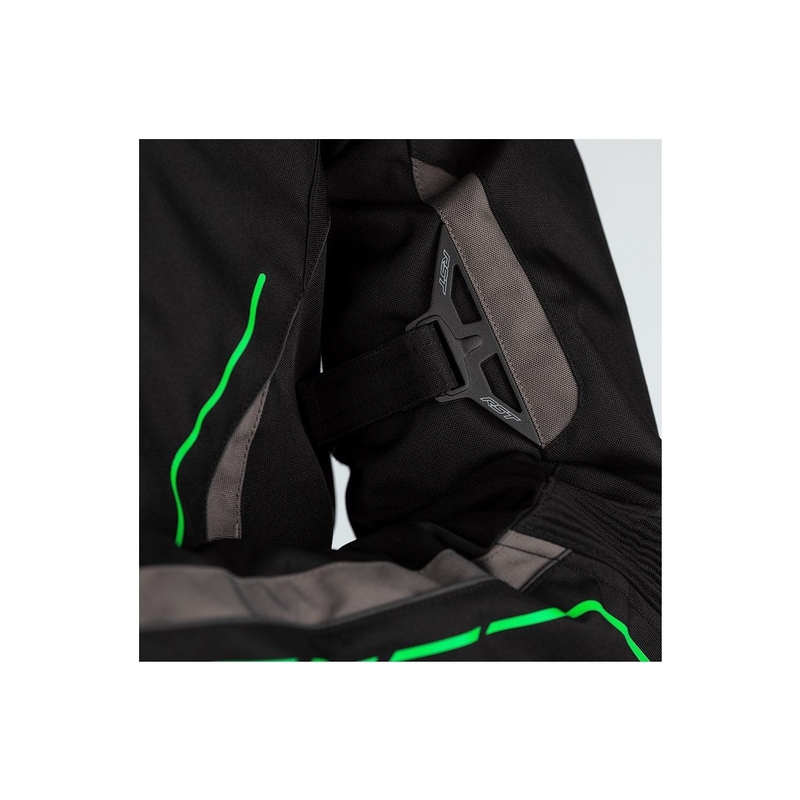 Motorradjacke RST S-1 CE schwarz-grau-fluo grün Ausverkauf