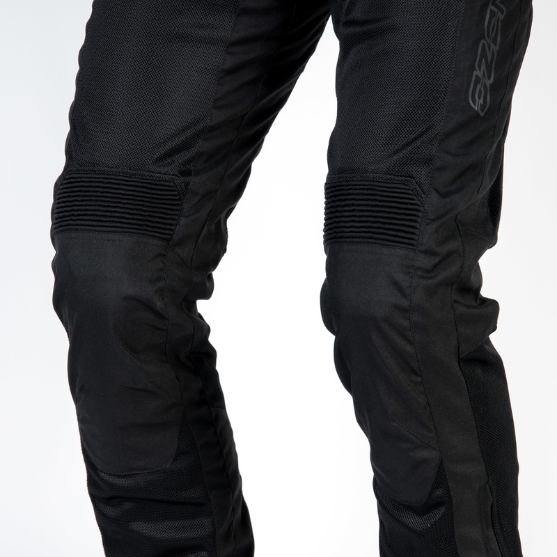 Ozone Dart Schwarze Motorradhosen