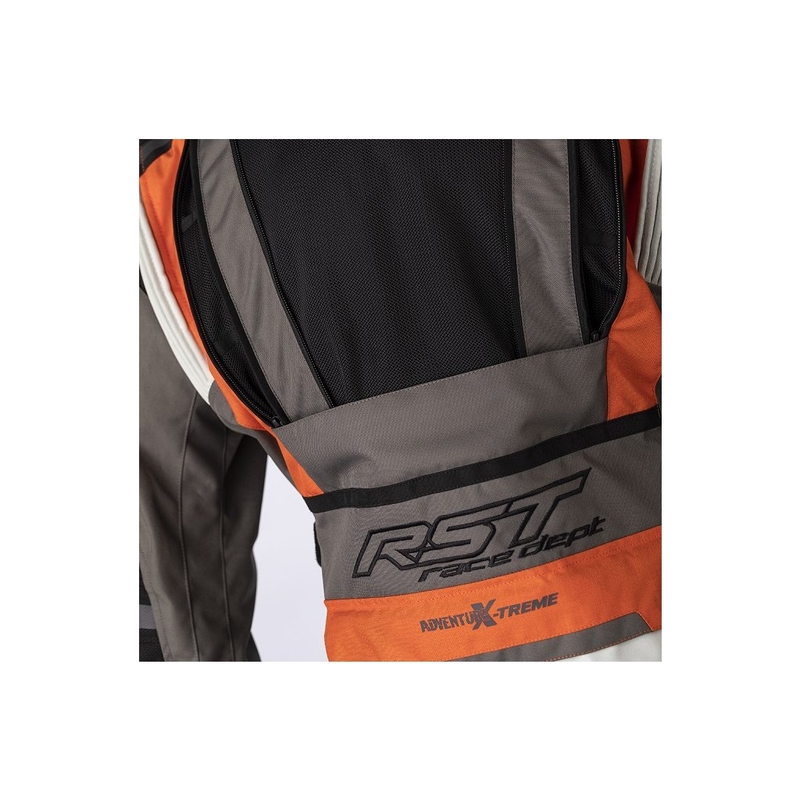 Motorradjacke RST Pro Series Adventure-Xtreme CE schwarz-grau-silber-orange