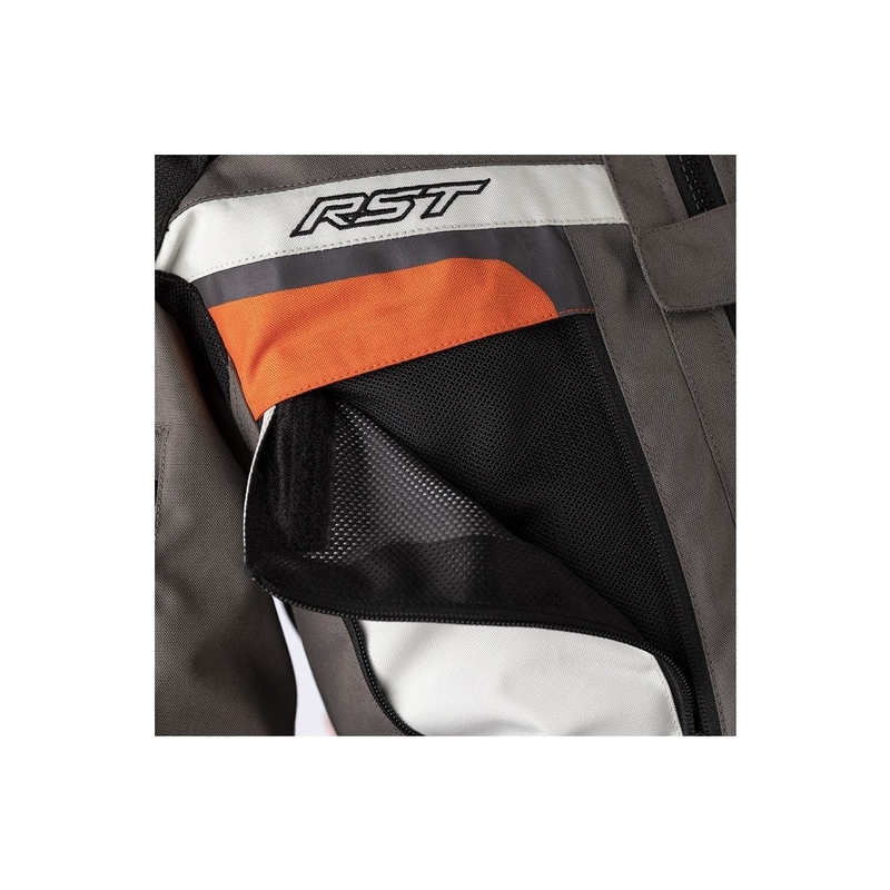 Motorradjacke RST Pro Series Adventure-Xtreme CE schwarz-grau-silber-orange