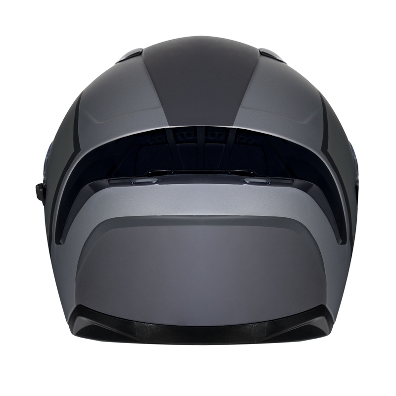 Ozone Sprint Stripe grau Integral Motorradhelm