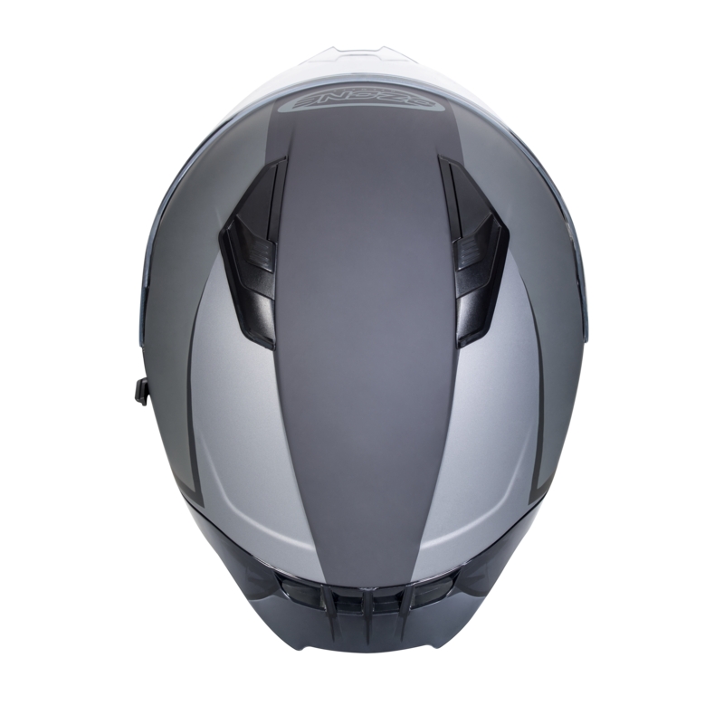 Ozone Sprint Stripe grau Integral Motorradhelm