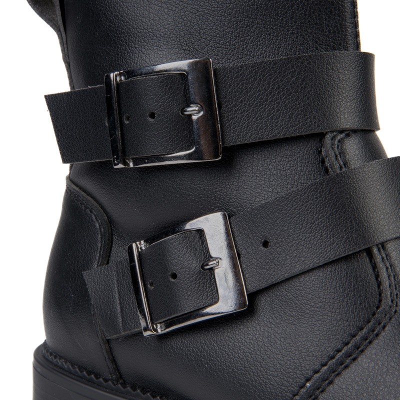 Women's Ozone Inez Schwarz Motorradstiefel Ausverkauf