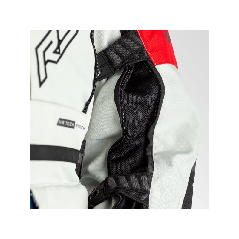 Airbagjacke RST Pro Series Adventure-X Airbag CE weiß-rot-blau  Ausverkauf